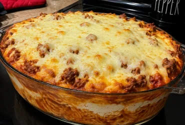 Million Dollar Spaghetti Casserole