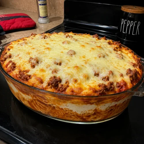 Million Dollar Spaghetti Casserole