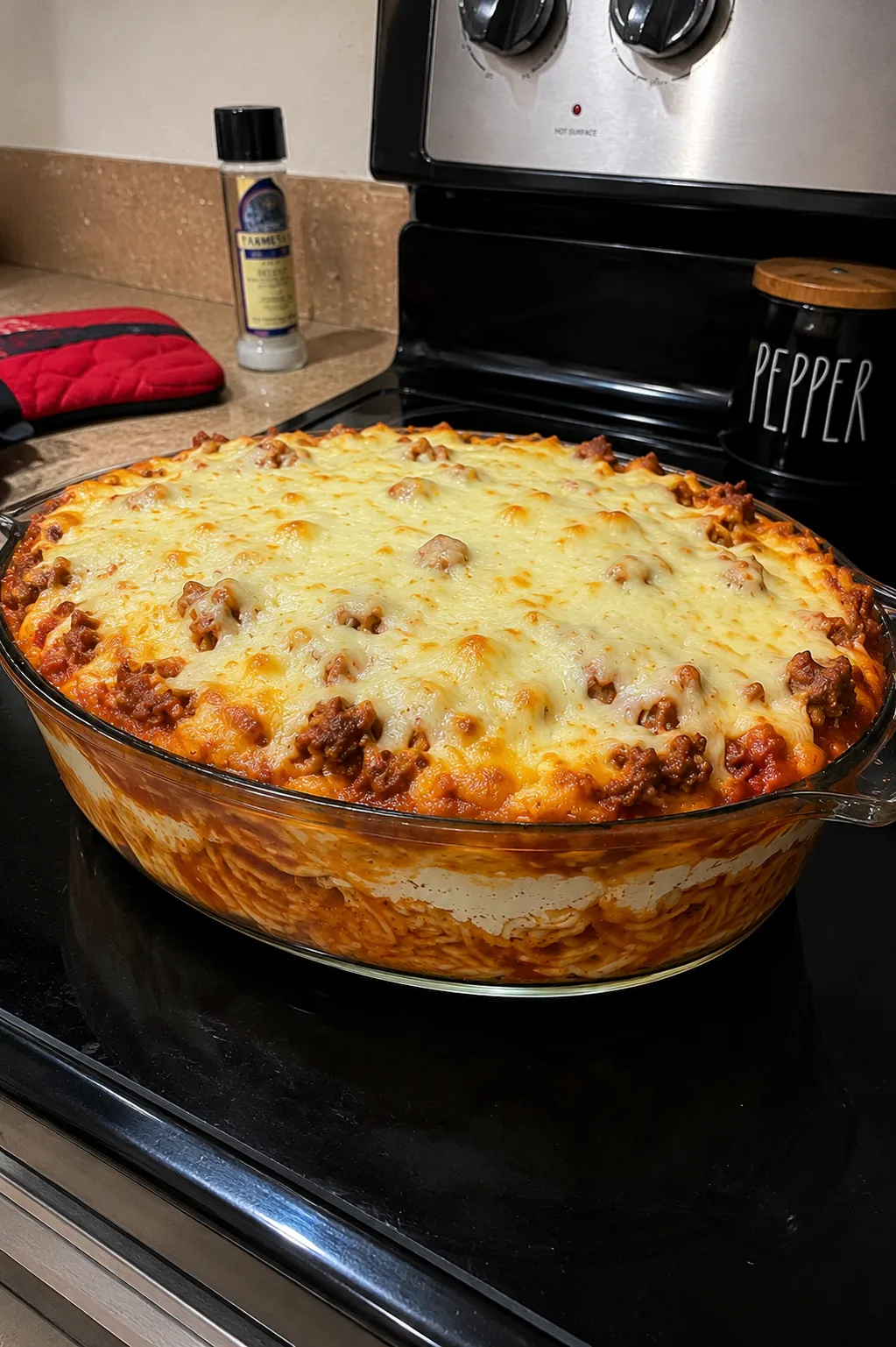 Million Dollar Spaghetti Casserole