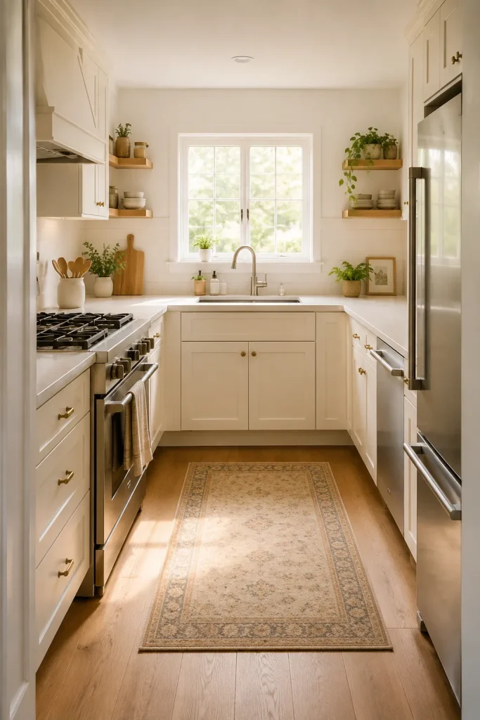 Choose Light Colors to Make the Kitchen Feel Bigger