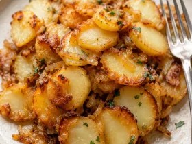 Fried Potatoes and Onions