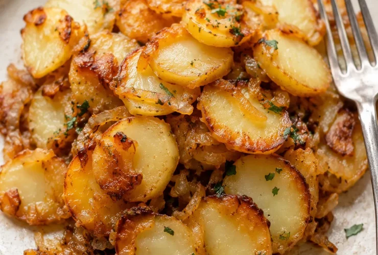 Fried Potatoes and Onions