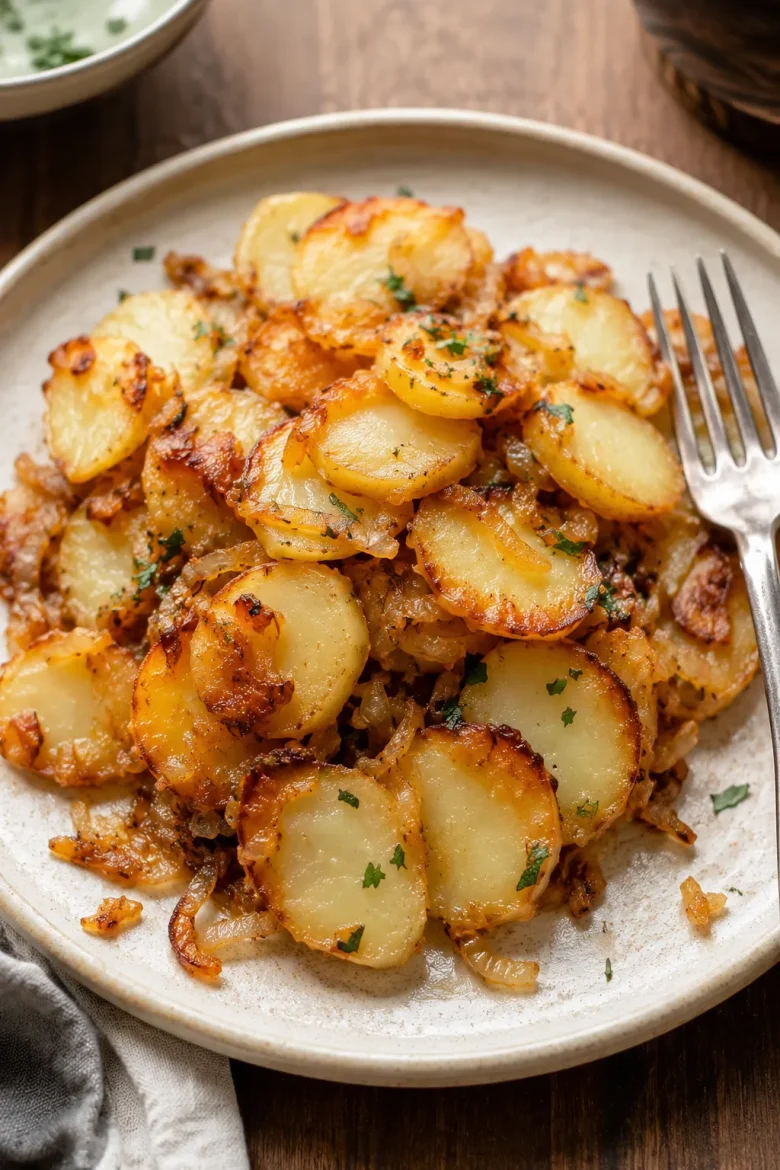 Fried Potatoes and Onions
