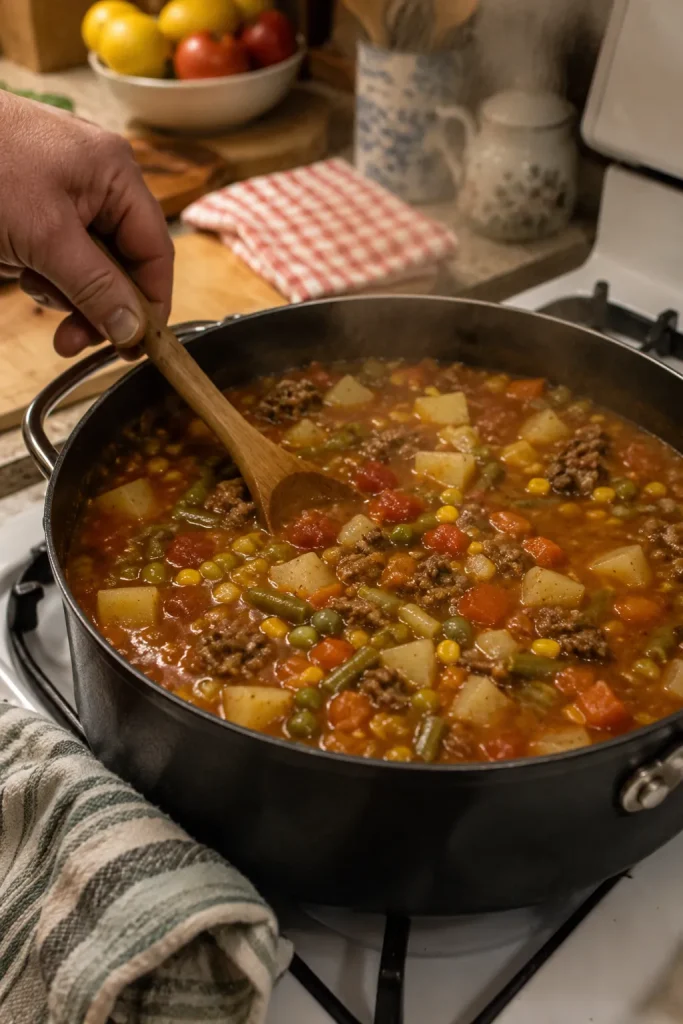 Best Ever Easy Vegetable Beef Soup