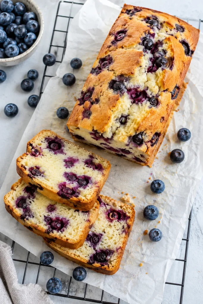 Blueberry Cream Cheese Loaf