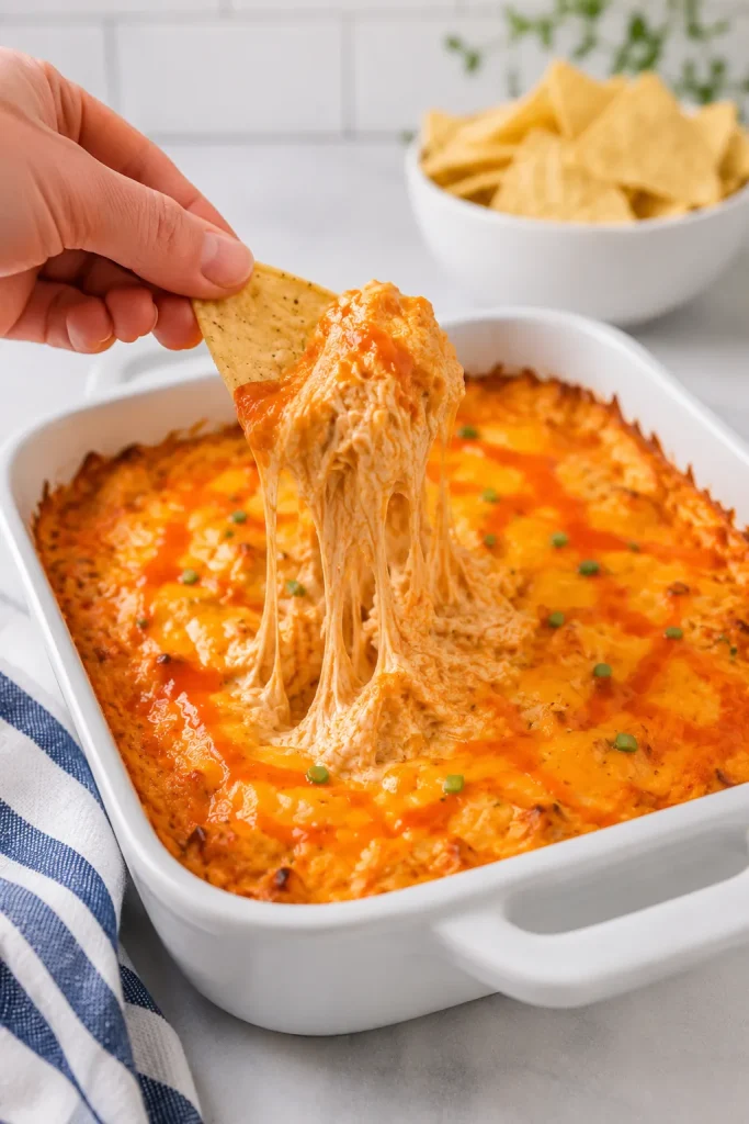 Creamy Buffalo Chicken Dip
