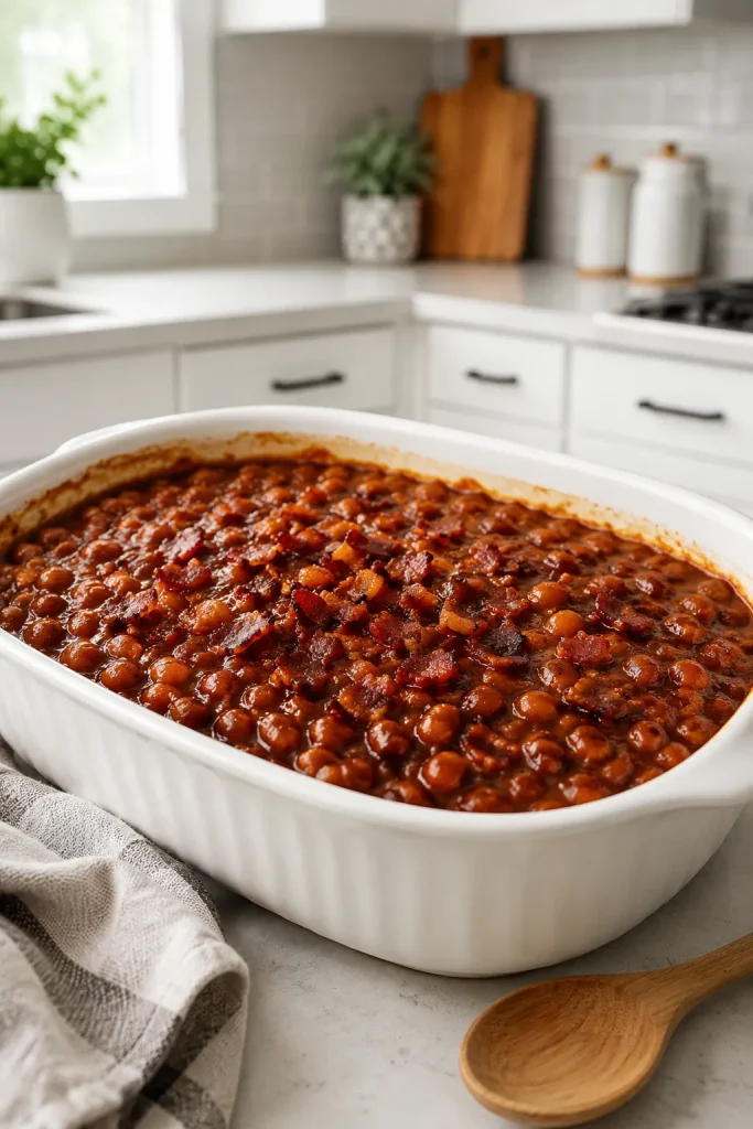 Brown Sugar and Bacon Baked Beans