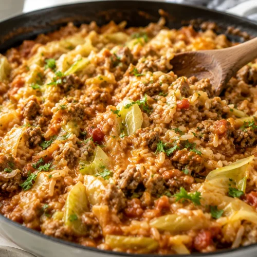 High-Protein Cabbage Roll Skillet