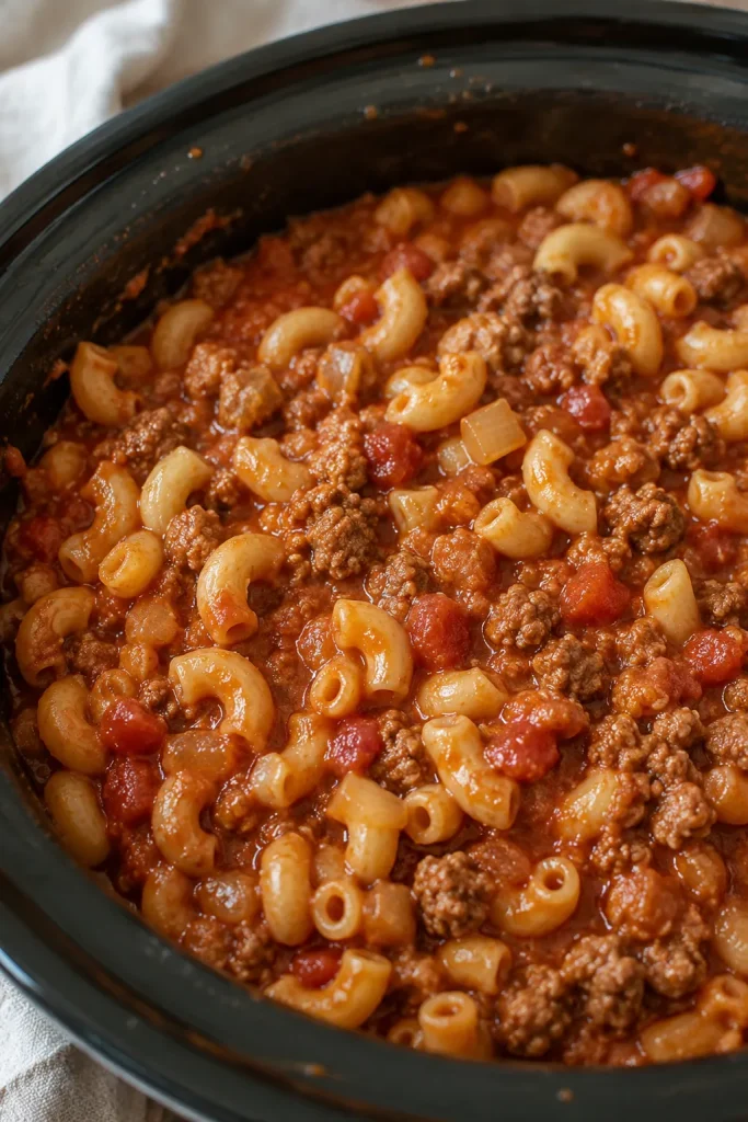 Slow Cooker 4-Ingredient Slumgullion