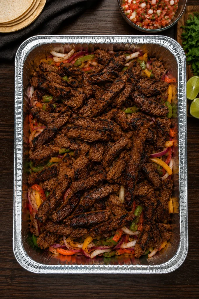 Spicy Steak Fajitas