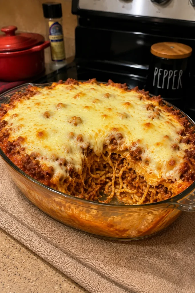 Million Dollar Spaghetti Casserole
