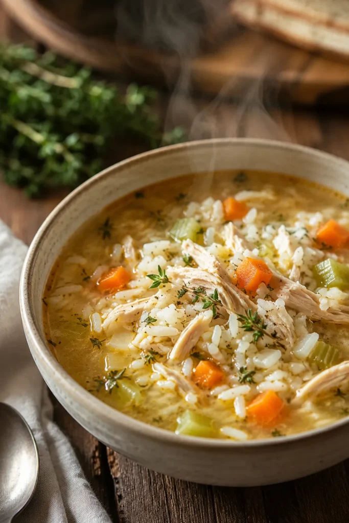 Chicken Rice Soup