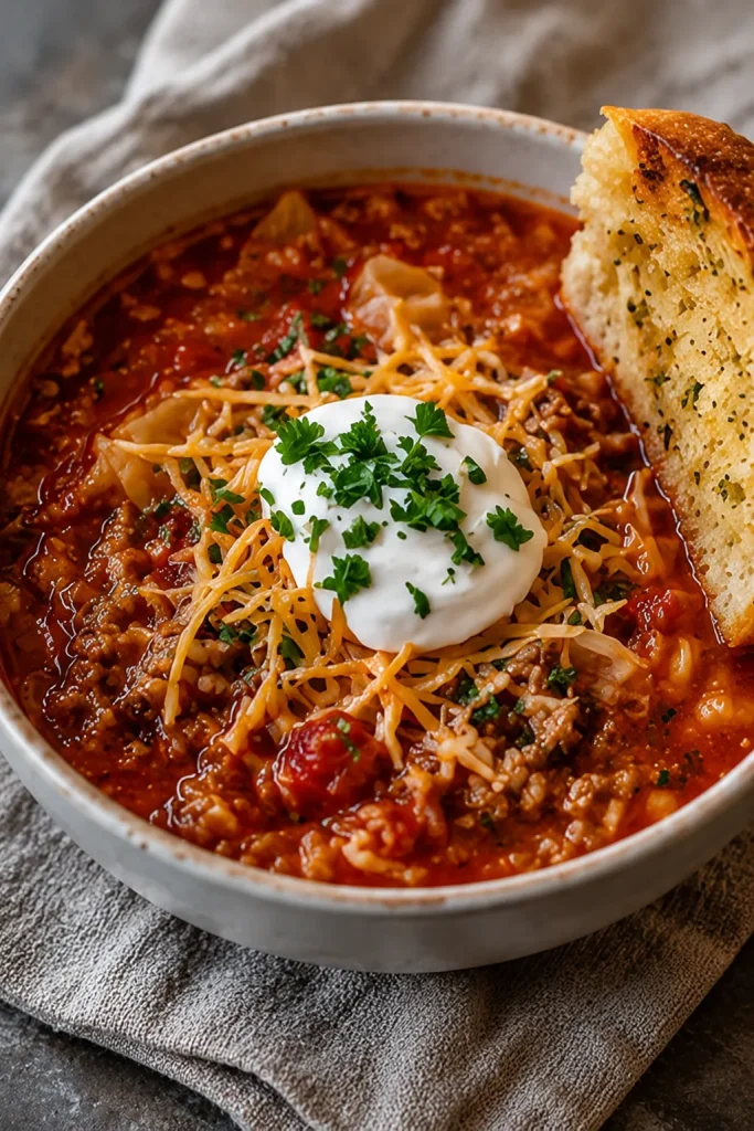 Cabbage Roll Soup