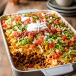 Walking Taco Casserole