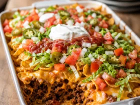 Walking Taco Casserole