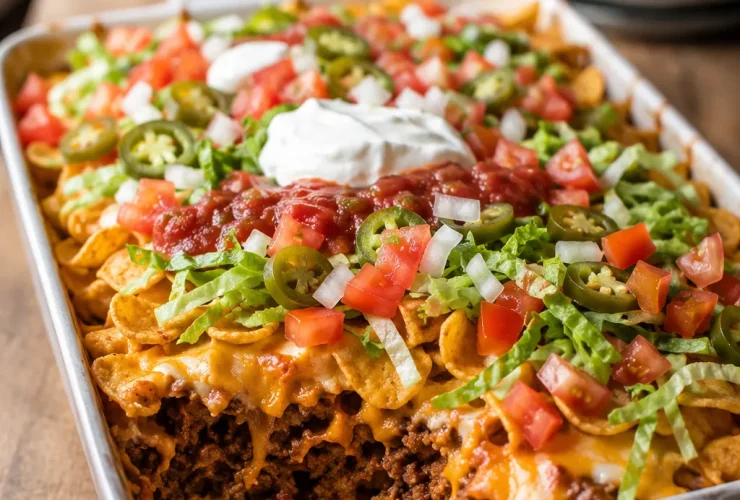 Walking Taco Casserole