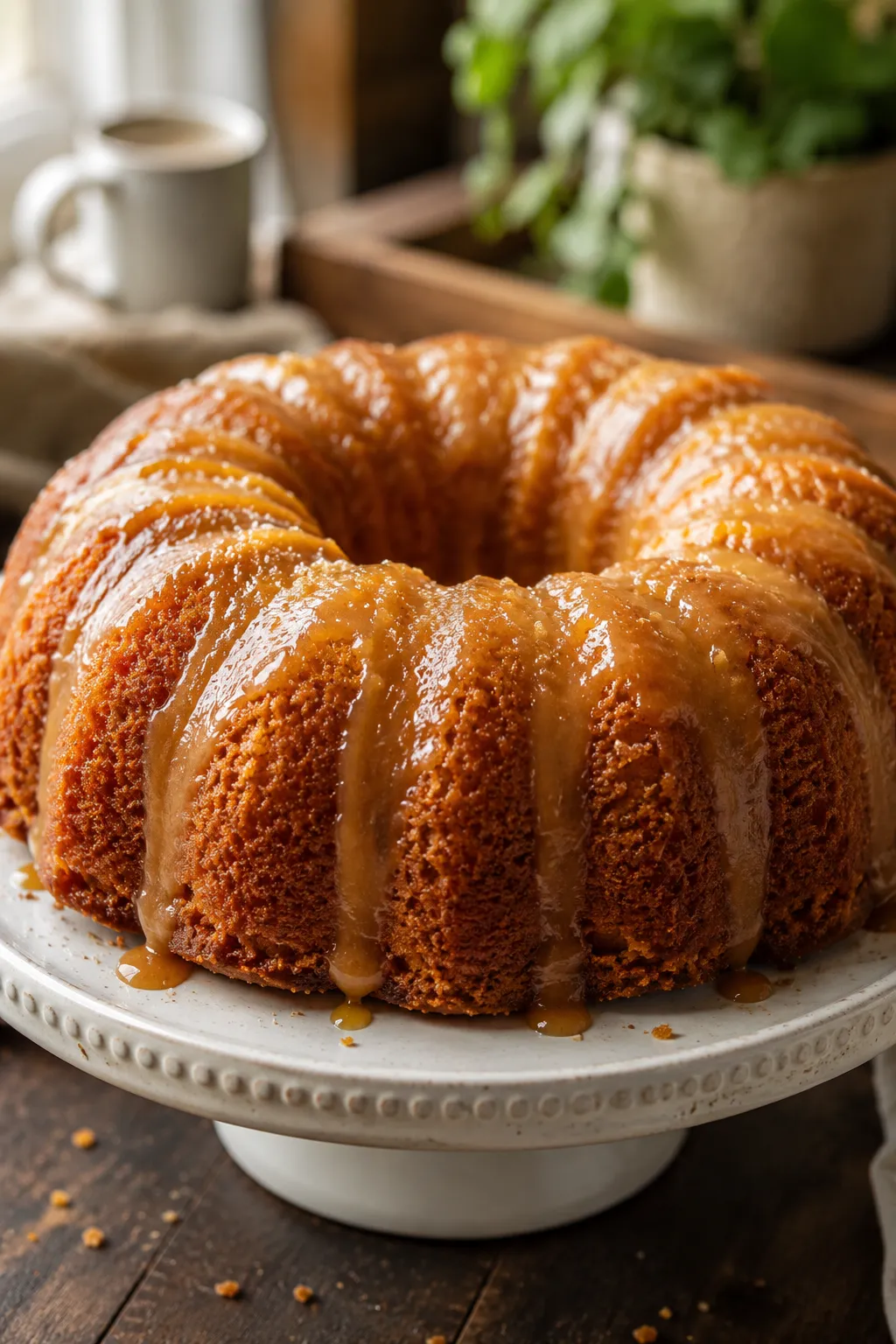 Salted Caramel Kentucky Butter Cake