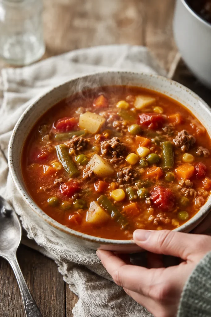 Best Ever Easy Vegetable Beef Soup