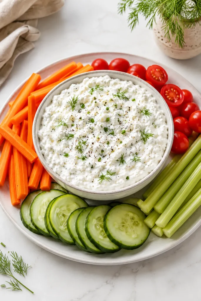 Cottage Cheese Ranch Dip