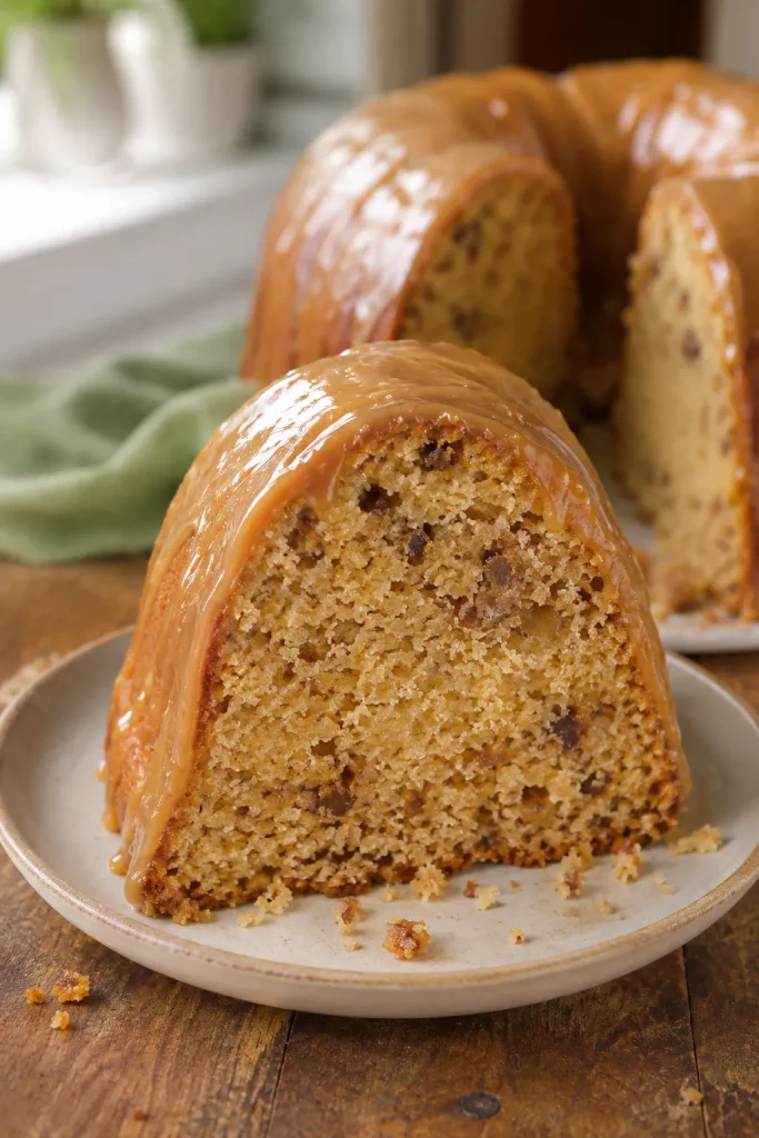 Brown Sugar Carmel Pound Cake