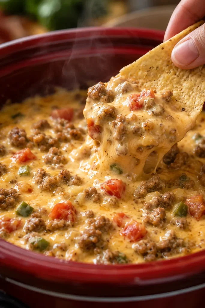 Slow Cooker Sausage Dip