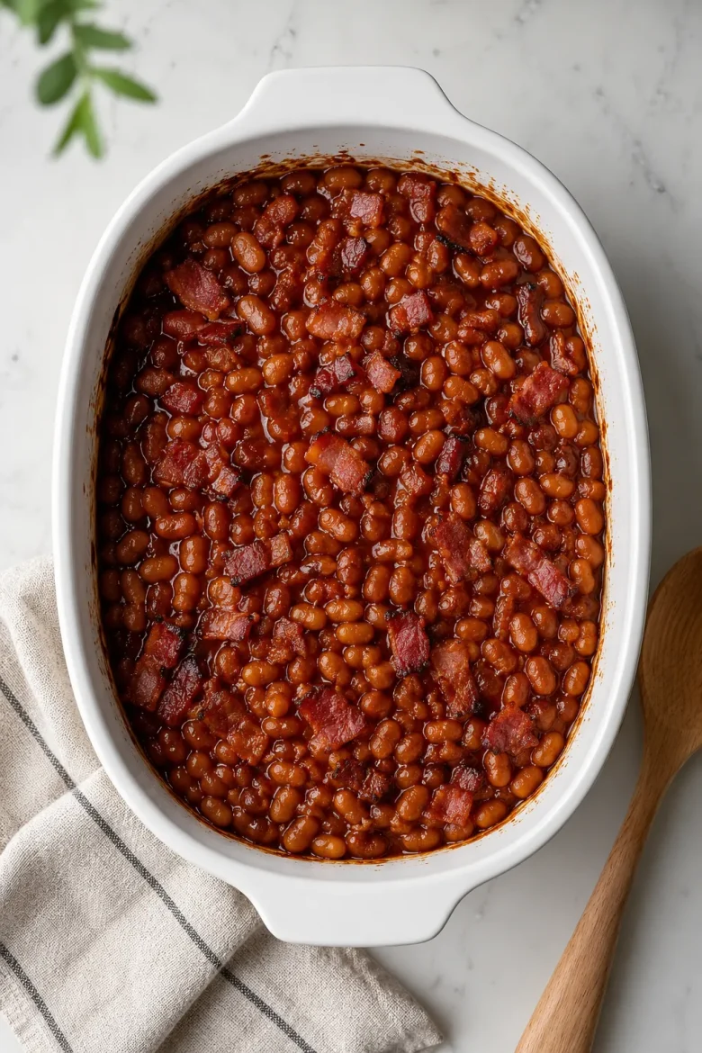 Brown Sugar and Bacon Baked Beans