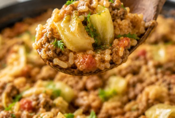 High-Protein Cabbage Roll Skillet