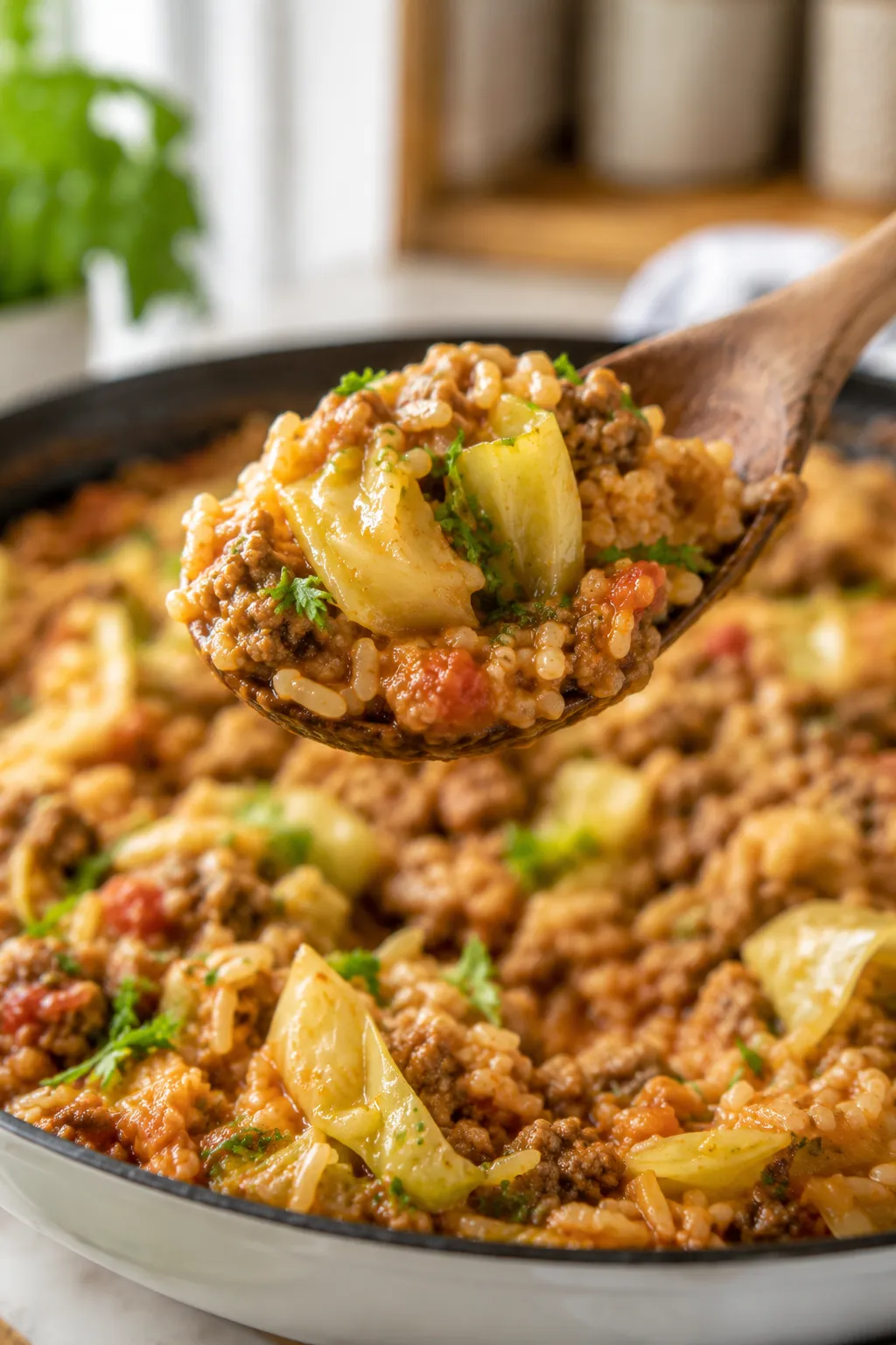 High-Protein Cabbage Roll Skillet