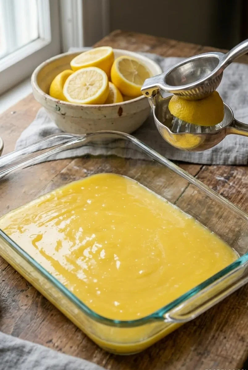 4 Ingredients Lemon Cream Cheese Dump Cake