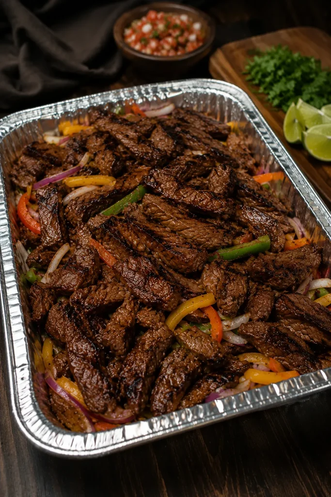 Spicy Steak Fajitas