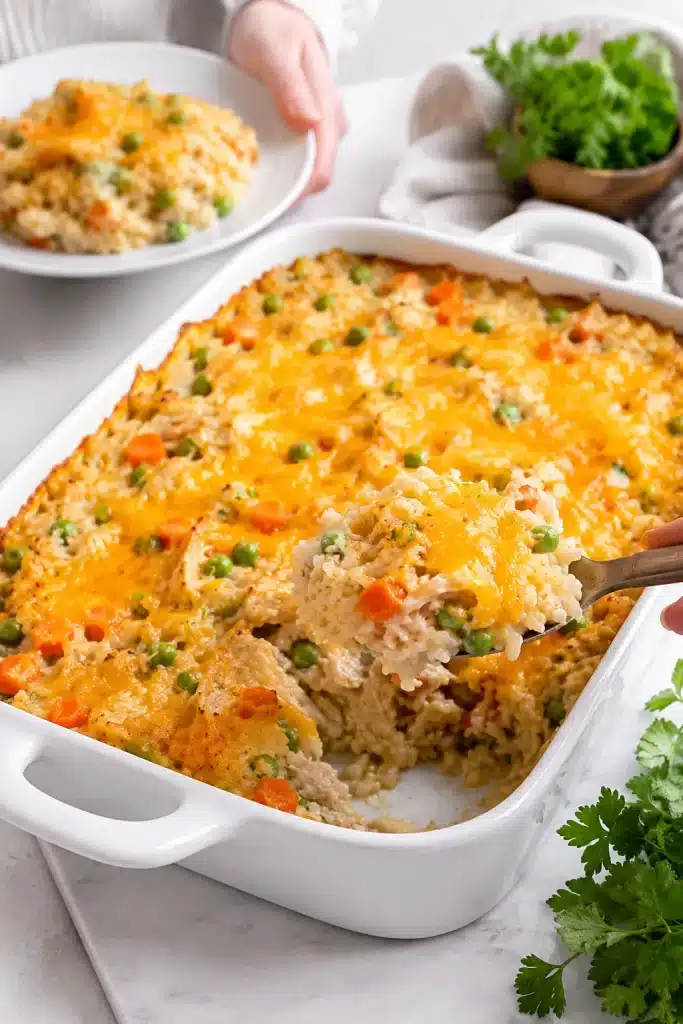 Creamy Chicken and Rice Casserole