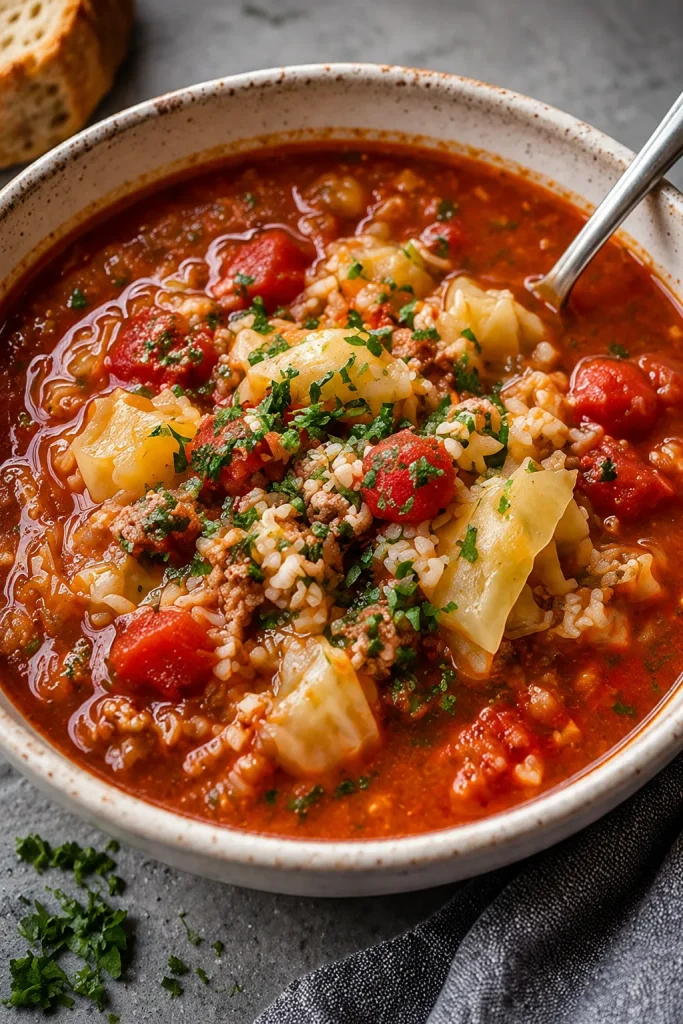 Cabbage Roll Soup