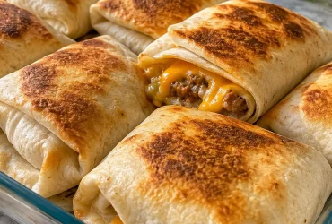 Loaded Cheesy Pocket Tacos