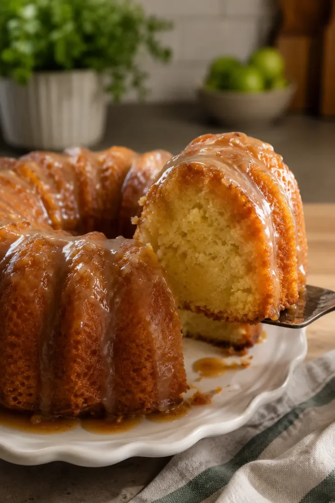 Salted Caramel Kentucky Butter Cake
