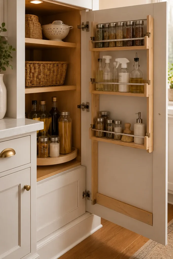 Use Cabinet Door Storage
