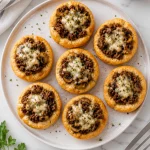 Beef and Mushroom Crescent Cups