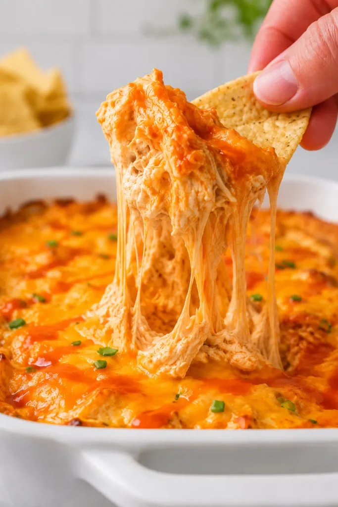 Creamy Buffalo Chicken Dip