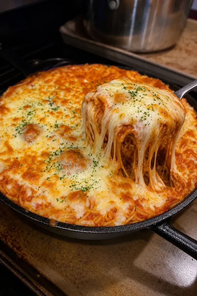 Baked Cream Cheese Spaghetti Recipe