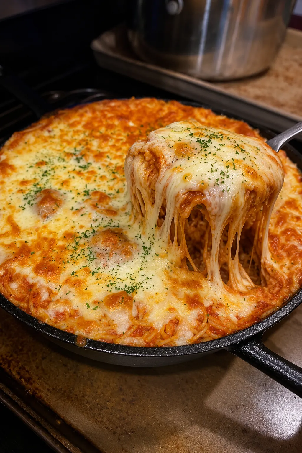 Baked Cream Cheese Spaghetti Recipe