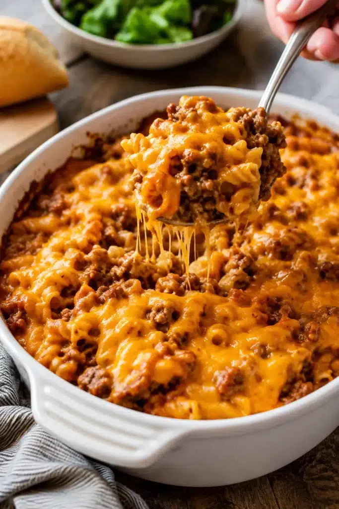 Cheeseburger Casserole