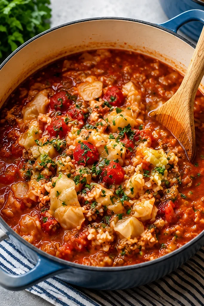 Cabbage Roll Soup