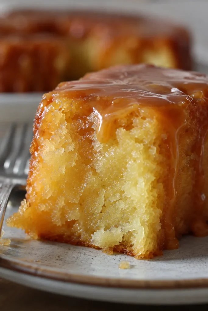 Salted Caramel Kentucky Butter Cake