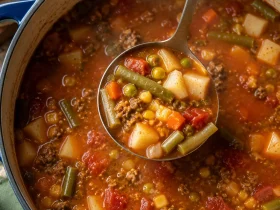 Best Ever Easy Vegetable Beef Soup