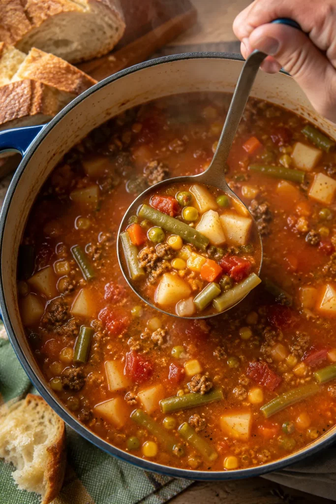Best Ever Easy Vegetable Beef Soup