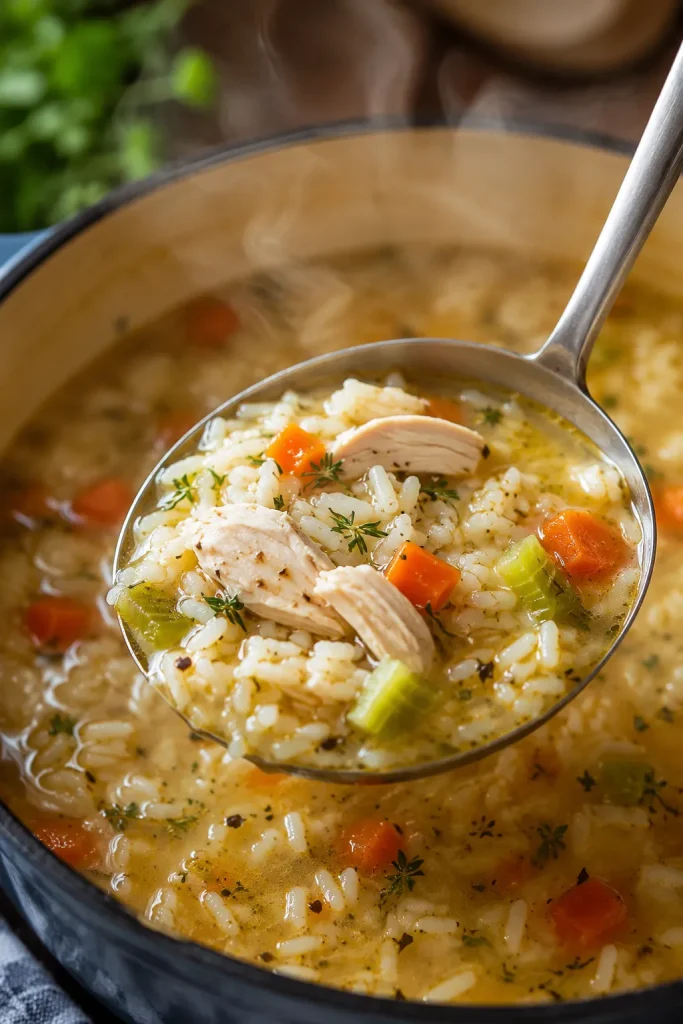 Chicken Rice Soup