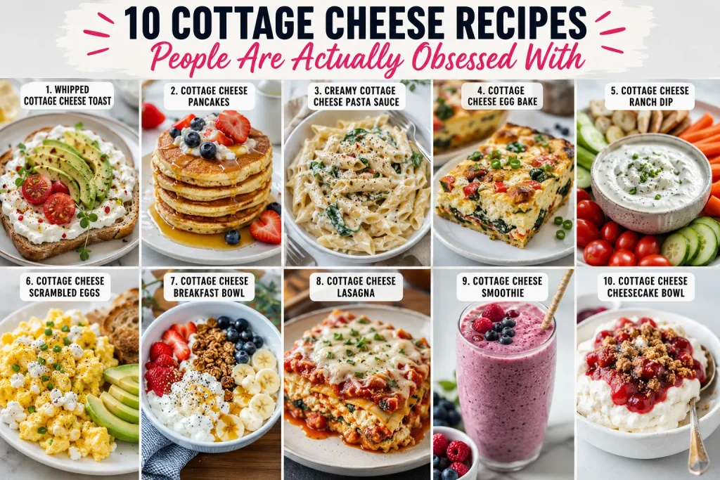 10 Cottage Cheese Recipes People Are Actually Obsessed With