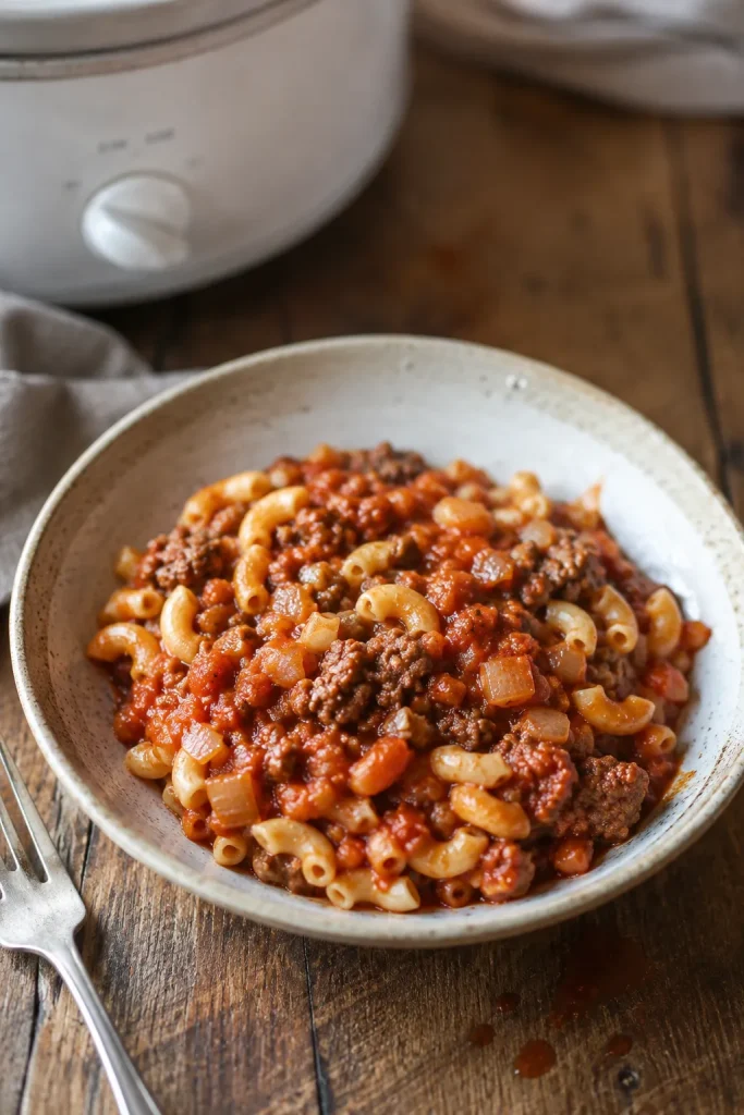 Slow Cooker 4-Ingredient Slumgullion