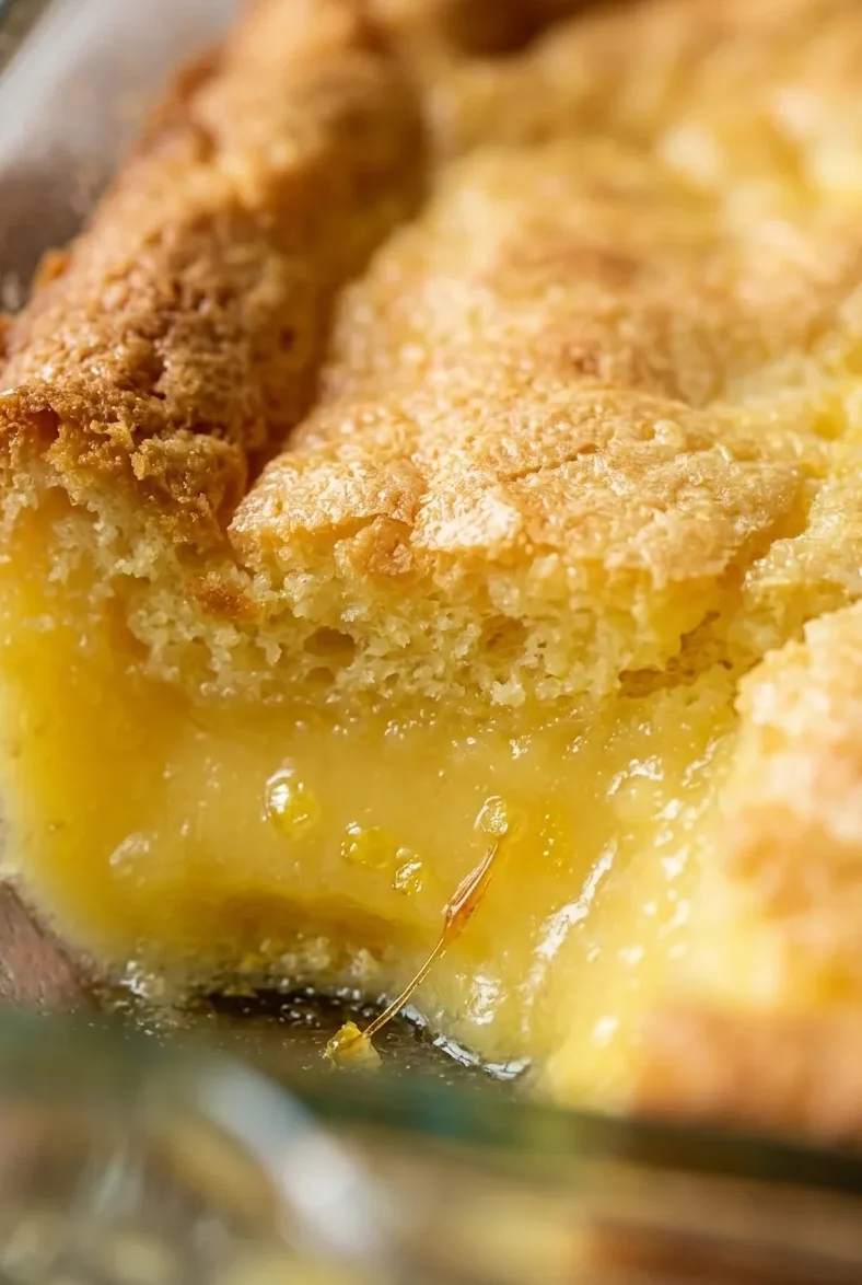 4 Ingredients Lemon Cream Cheese Dump Cake
