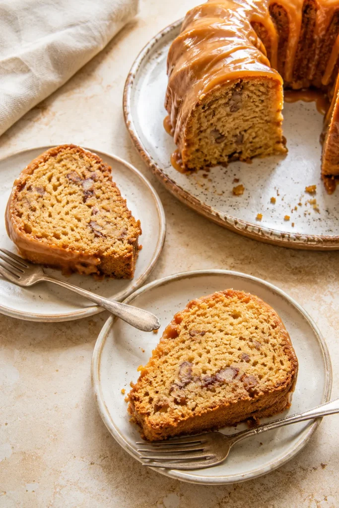 Brown Sugar Carmel Pound Cake