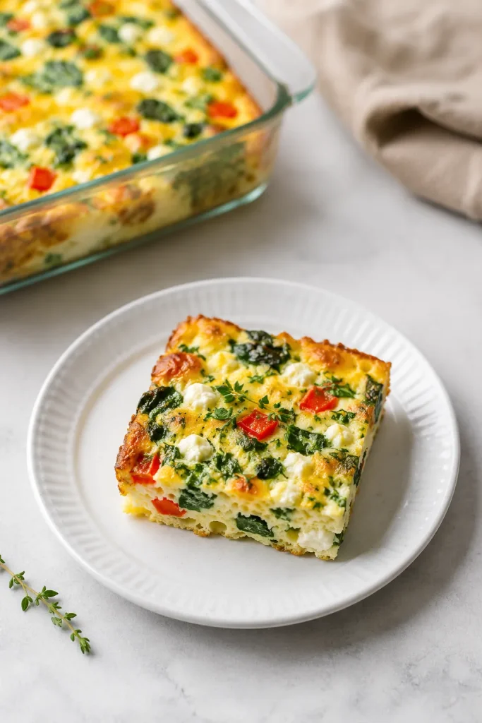 Cottage Cheese Egg Bake